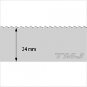 Универсальная биметаллическая ленточная пила Pilous-TMJ, 3870 мм